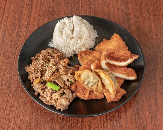 Chicken katsu +Bulgogi