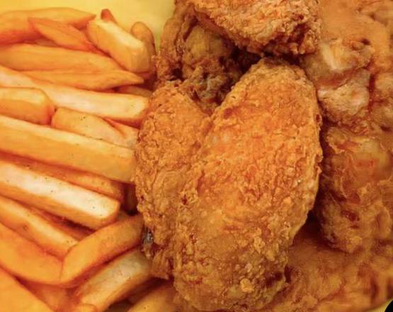 Chicken & Prawns