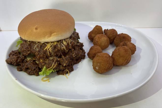Chili cheese burger