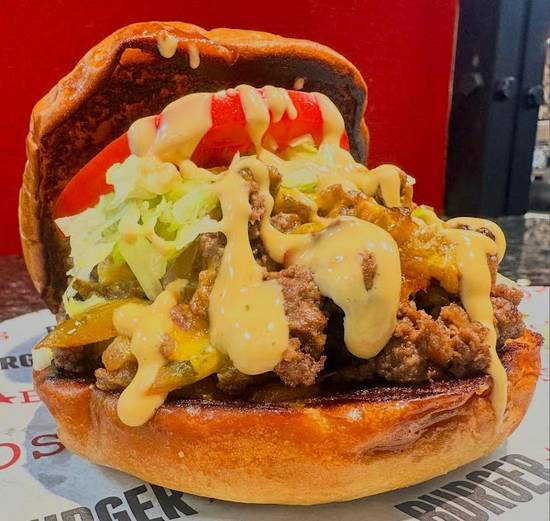 Chopped Cheese Burger