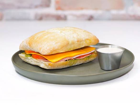 Ciabatta Salami Sandwich