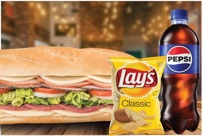 Classic Italian, Small Chip & Bottled Drink