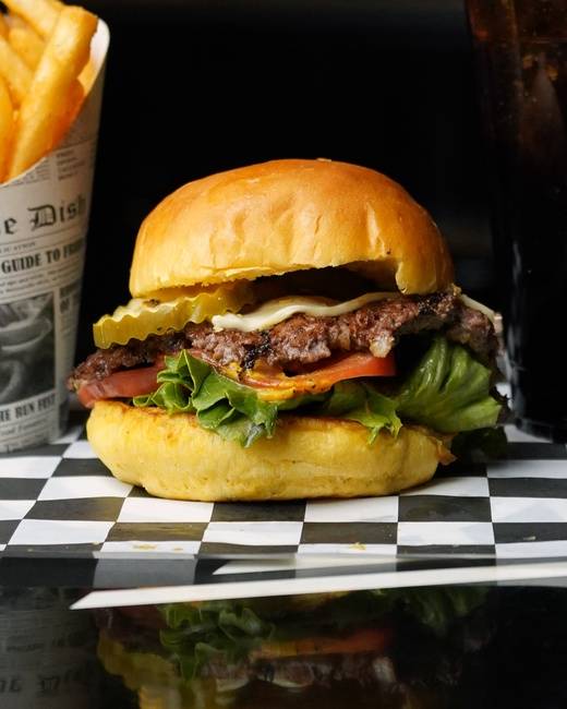 Classic Mustard Grilled Cheeseburger