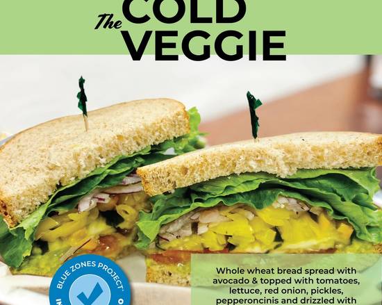 Cold Veggie & Cheese Sand