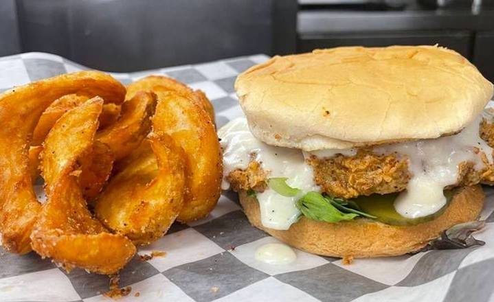 Country Fried Steak Sandwich