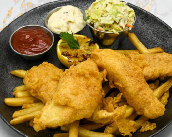 Craft Beer Battered Fish & Chips DN