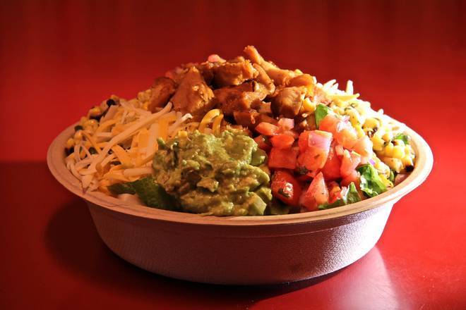 Create your own burrito bowl