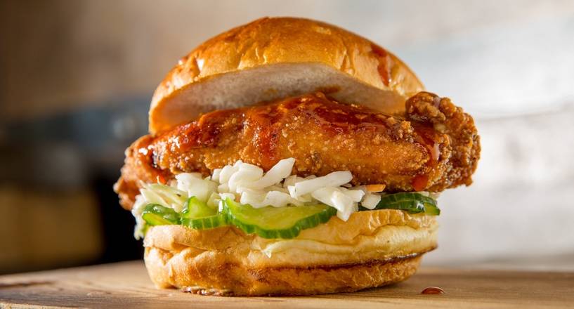 Crispy BBQ Chicken Sandwich