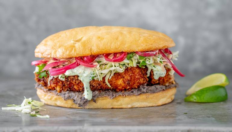 Crispy Chicken Torta