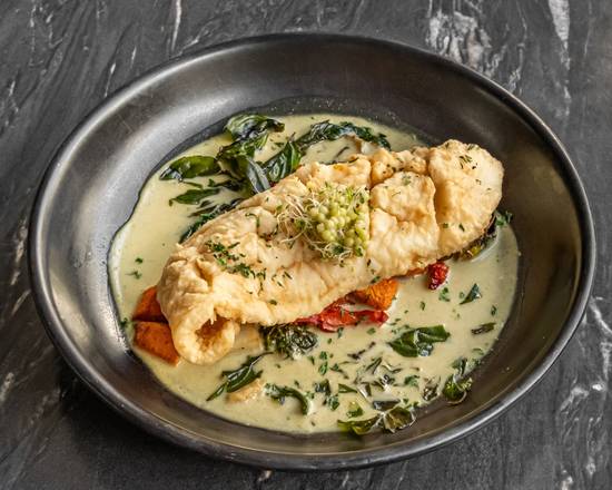 Crispy Fish Green Curry
