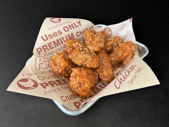 Crispy Fried Wings with Sauce 18pcs