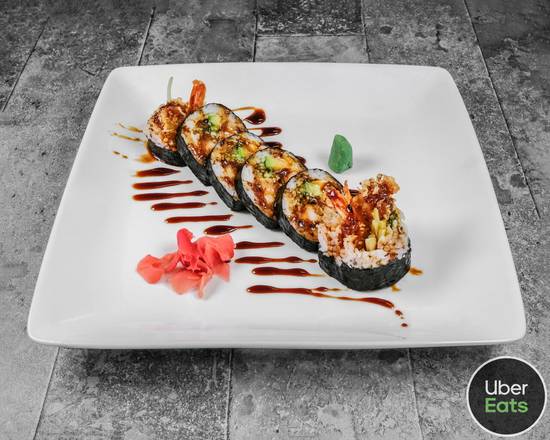 Crunchy Shrimp Sushi Burrito