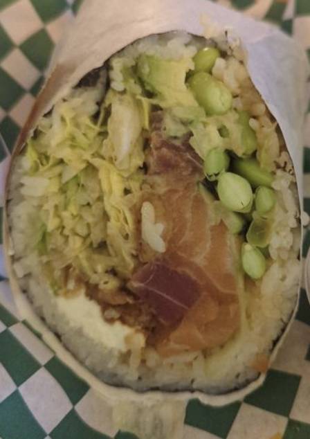 Dancing Sushi Burrito