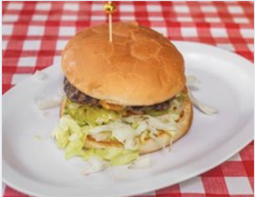 Del's Lettuce, Tomato, Pickle, Onion & Mustard