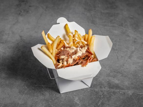 Doner Box with Fries Chicken or Beef 26 OZ