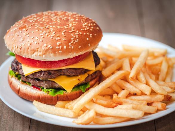 Double Cheese Burger Combo