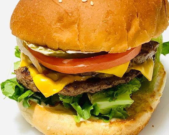 Double Cheese Burger only