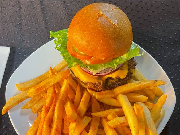 Double-Double Cheeseburger W/Fries
