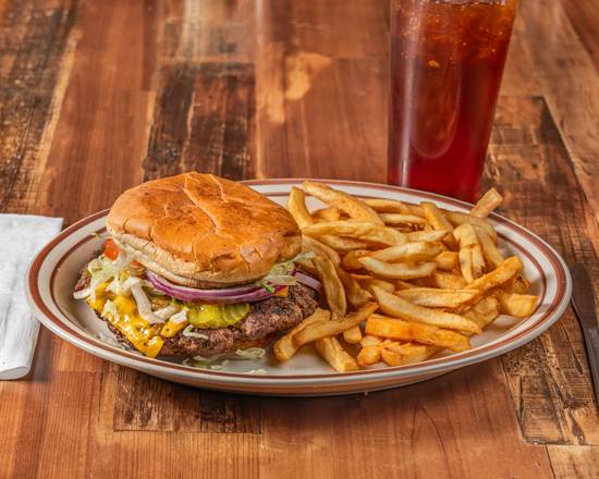 Double Hubcap Burger