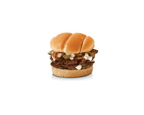 Double Spicy Jack Burger