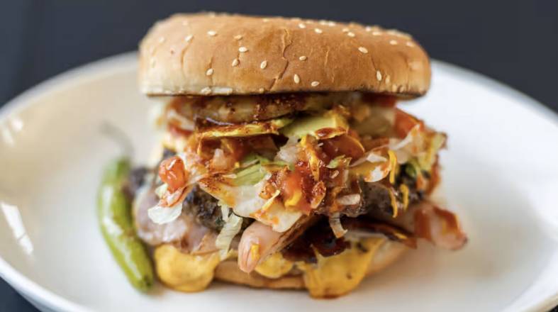 Double Uruapan Hamburger (Uruapan Doble)
