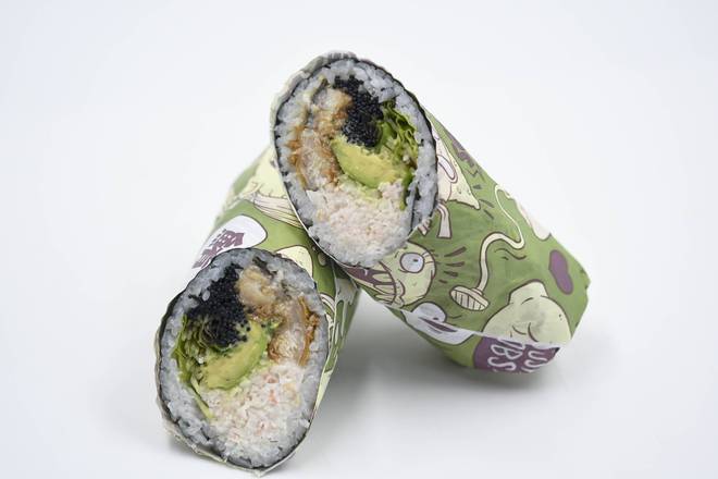 Dr. Eel Good Burrito
