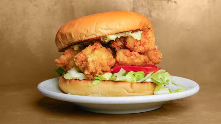 Dressed Shrimp Bun