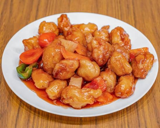 E10. Sweet and Sour Chicken 甜酸雞