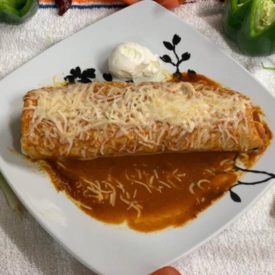Eggs Mexicanos Burrito