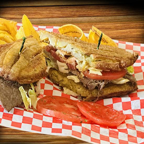 El Jibarito Sandwich