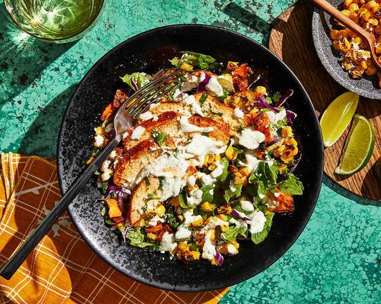 Elote Caesar Salad