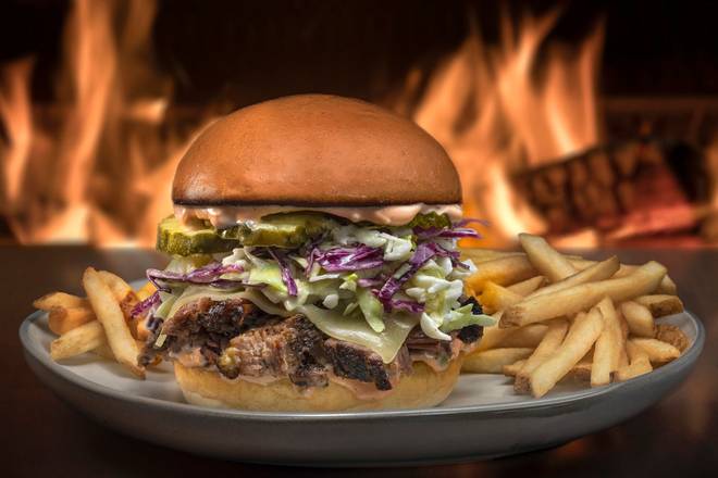 Ethan's Brisket Sandwich