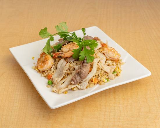 F4. Special Combo - Beef, Chicken & Shrimp