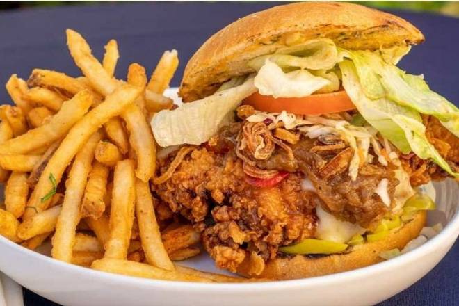 Fat Cat Fried Chicken Sandwich