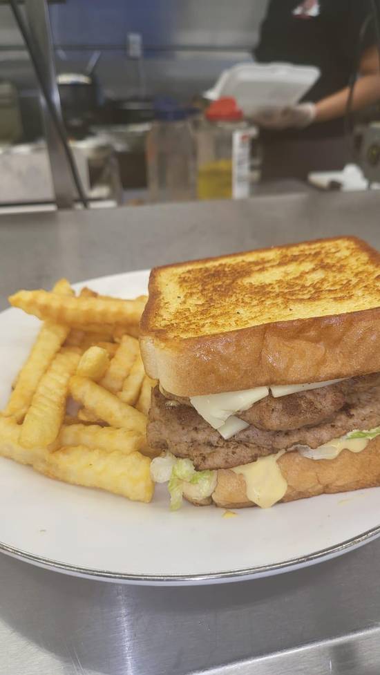 Fat Turkey Cheese burger