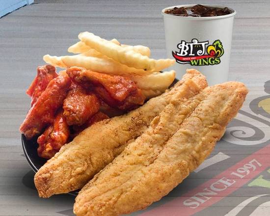 Fish (2 pcs) & Wing (5 pcs)