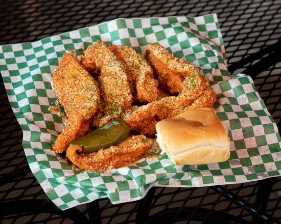 Fish, Shrimp, and Bone in Wings