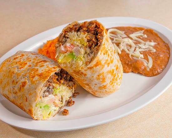 Flamin' Hot Cheetos burrito