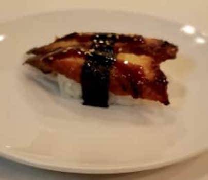 Fresh Water Eel Sushi (Unagi)