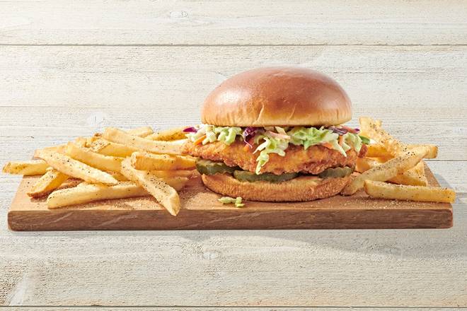 Fridays Crispy Chicken Sandwich