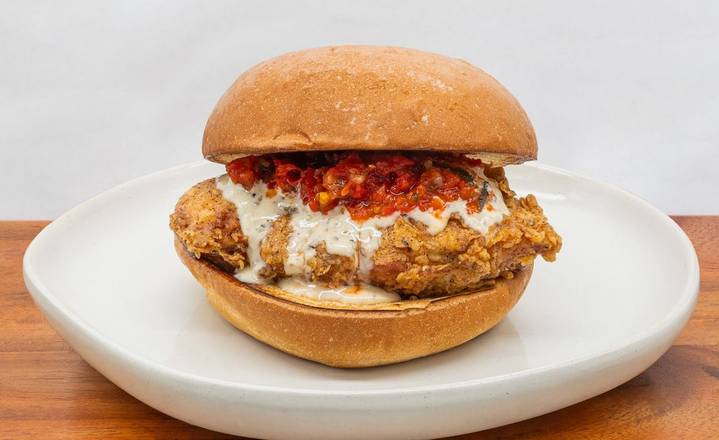 Fried Chicken Sandwich (Alabama Style)