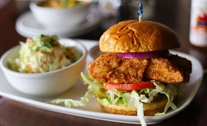 Fried Grouper Sandwich