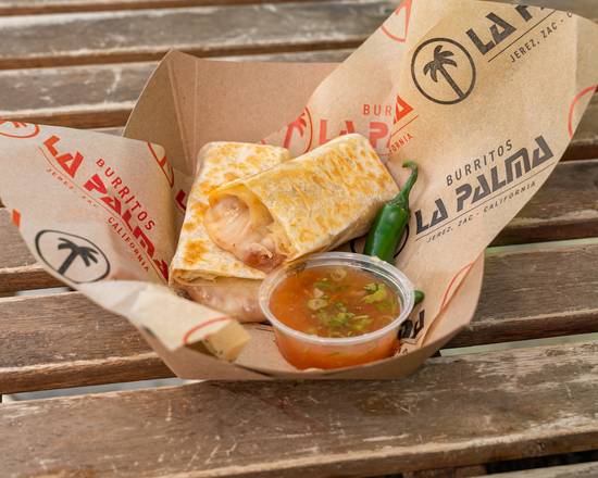 Frijoles y Queso Burrito