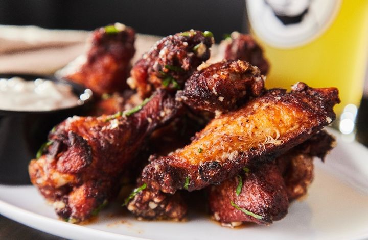Garlic Parm Wings