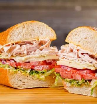 Garlic Pesto Turkey Sandwich