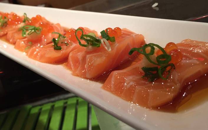 Garlic Sake with Ikura Sashimi