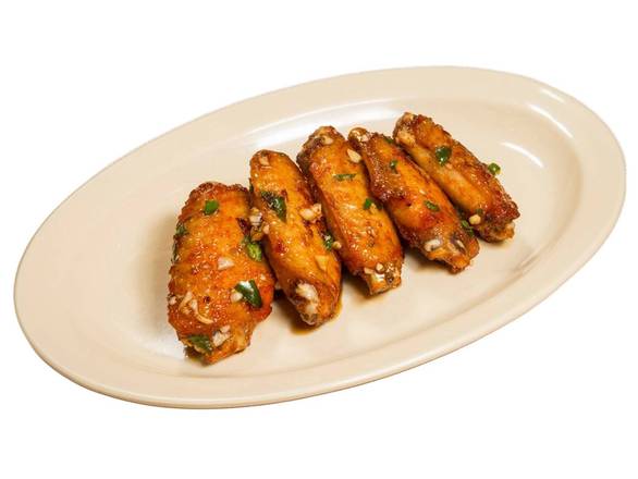 Garlic & Soy Sauce Hong Kong Wings (5 pcs)