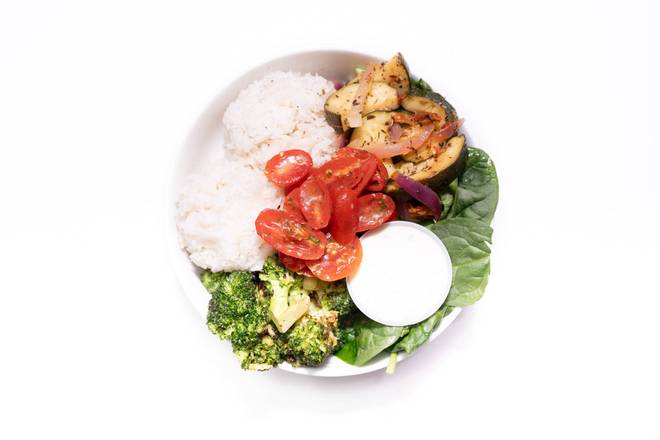 Garlic Veggie Bowl
