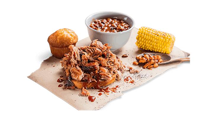 Georgia Chopped Pork Platter
