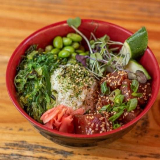 Ginger Chili Shoyu Poke Bowl
